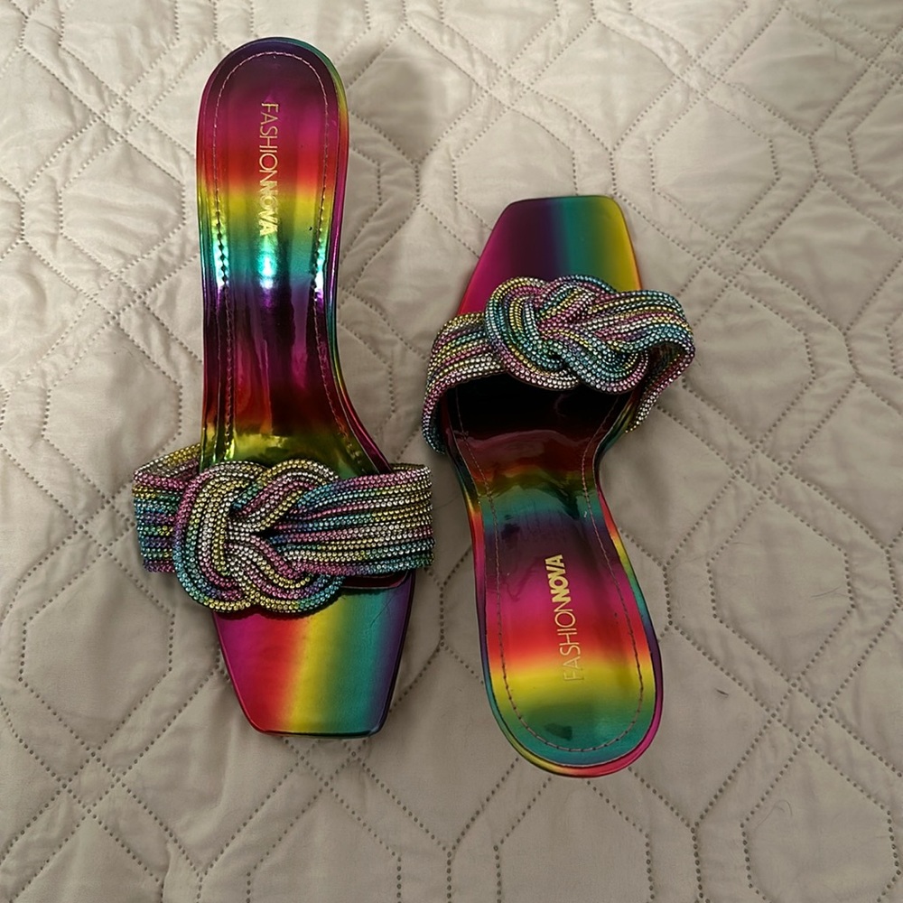 brand new Fashion Nova heels